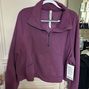 New Lululemon Scuba Oversized Funnel Neck. Never been worn